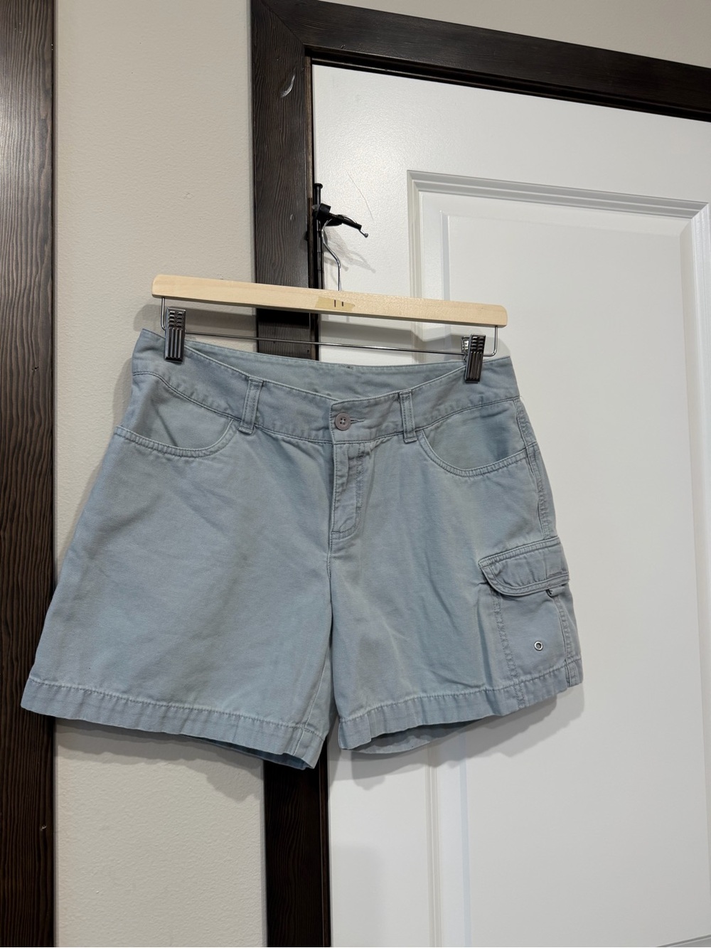 The North Face Women's Pale Blue Cargo Shorts